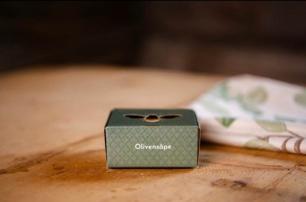 Olivensåpe, heimelaga såpe med olivenolje