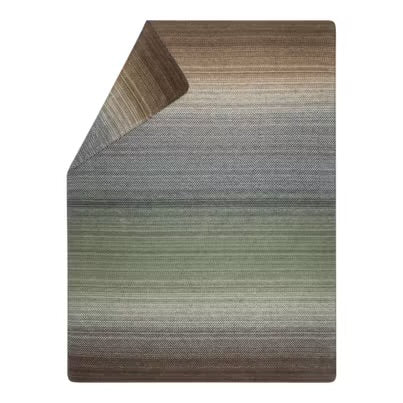 David Fussenegger Herringbone pledd – grønntoner 150 × 200 cm. Sendes fra Østerrike 6. august