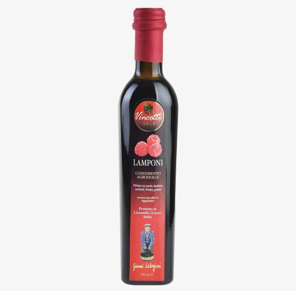 Bringebær Vincotto – Gourmetkrydder med bringebær (250 ml) Forventes i butikk 7. juli