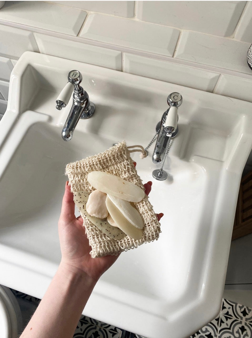 Zero Waste såpepose – forleng levetiden til favorittsåpen