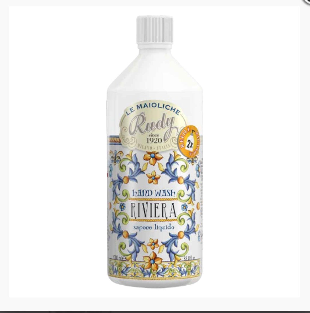 Rudy Profumi Refill Håndsåpe Riviera 1L
