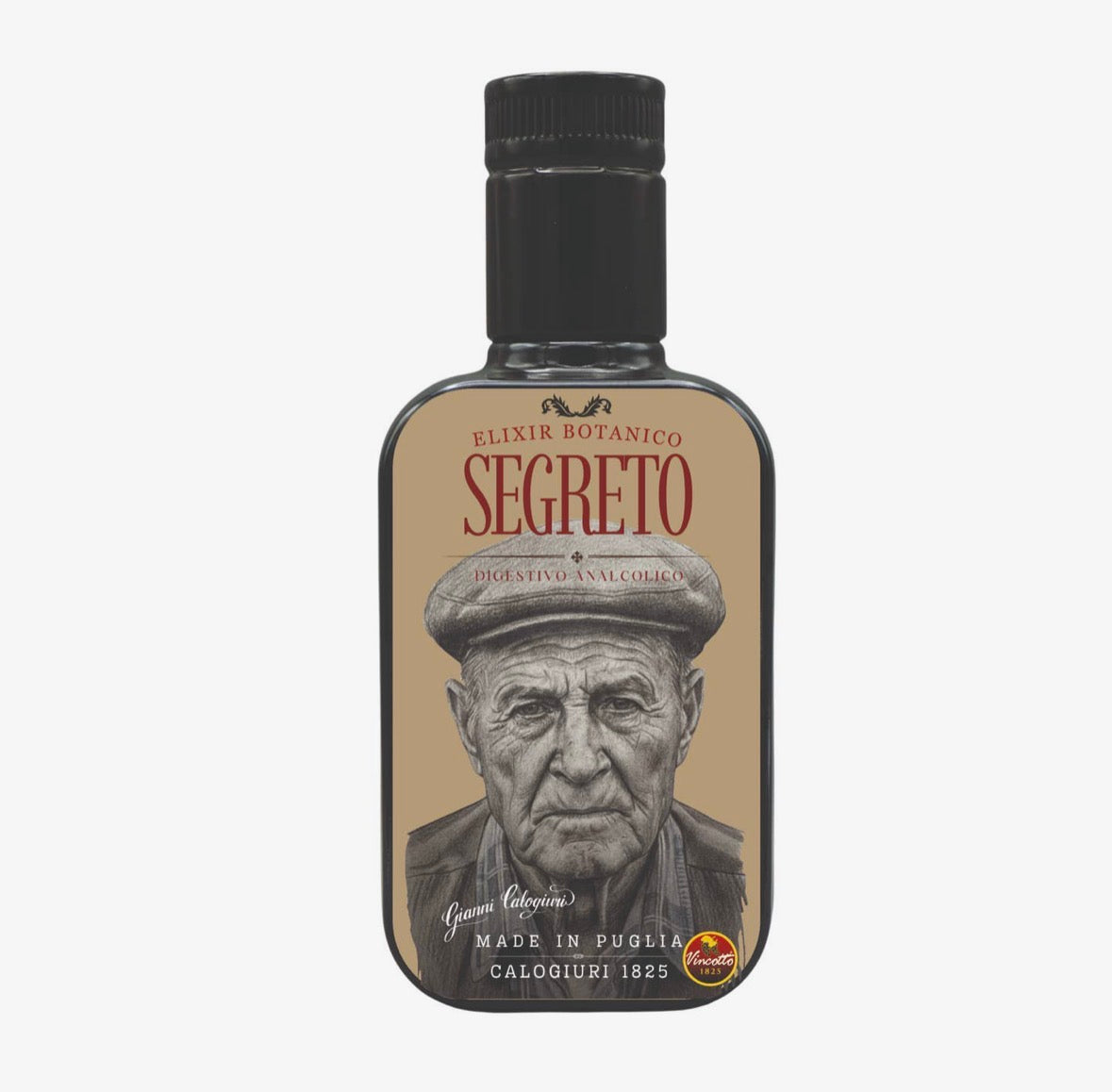 Segreto – Alkoholfri italiensk botanisk digestiv. Sendes fra Italia 22. juli. Kan bestilles nå.
