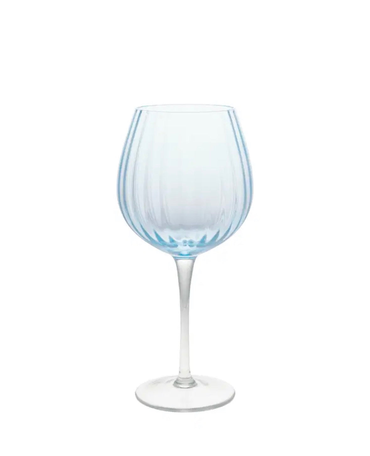 GreenGate Alice vinglass pale blue – elegant glass 23 cm