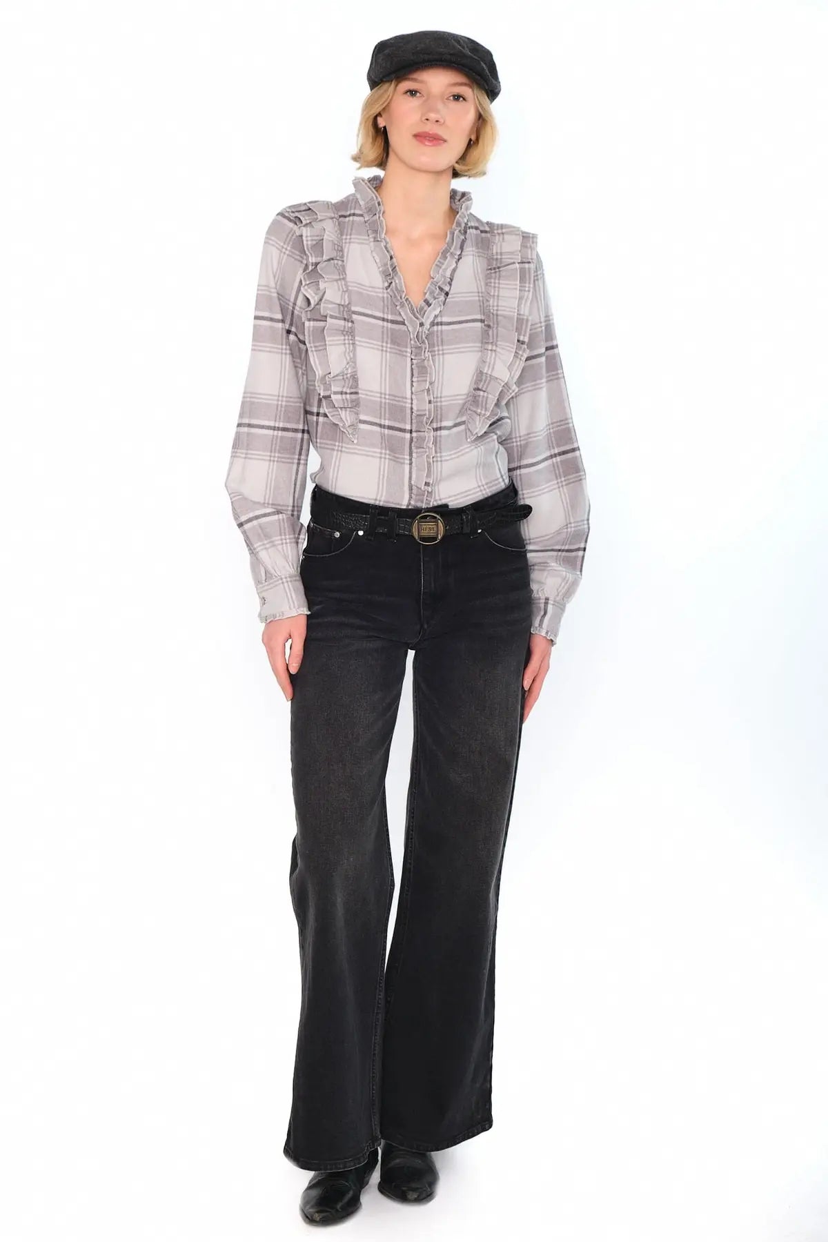 Explore Belt – Sort skinnbelte