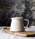 Reinrosa kaffekanne til håndbrygg - keramisk kanne til V60 og filterkaffe