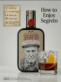 Segreto – Alkoholfri italiensk botanisk digestiv. Sendes fra Italia 22. juli. Kan bestilles nå.