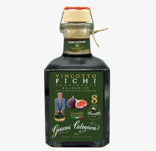 8 år lagret fikenbalsamico fra Puglia. Sendes fra Italia 22. juli. Kan bestilles nå.