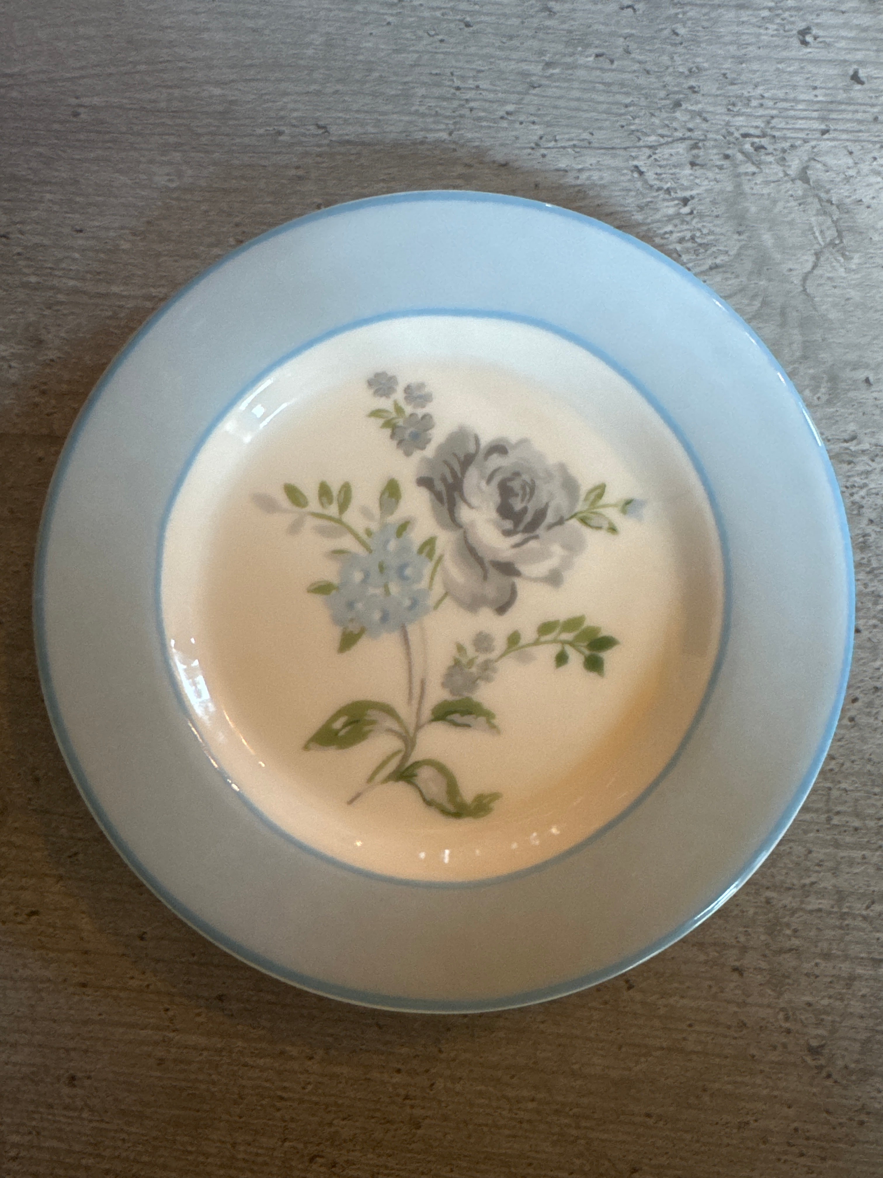 GreenGate Celestine desserttallerken – liten tallerken 15 cm.