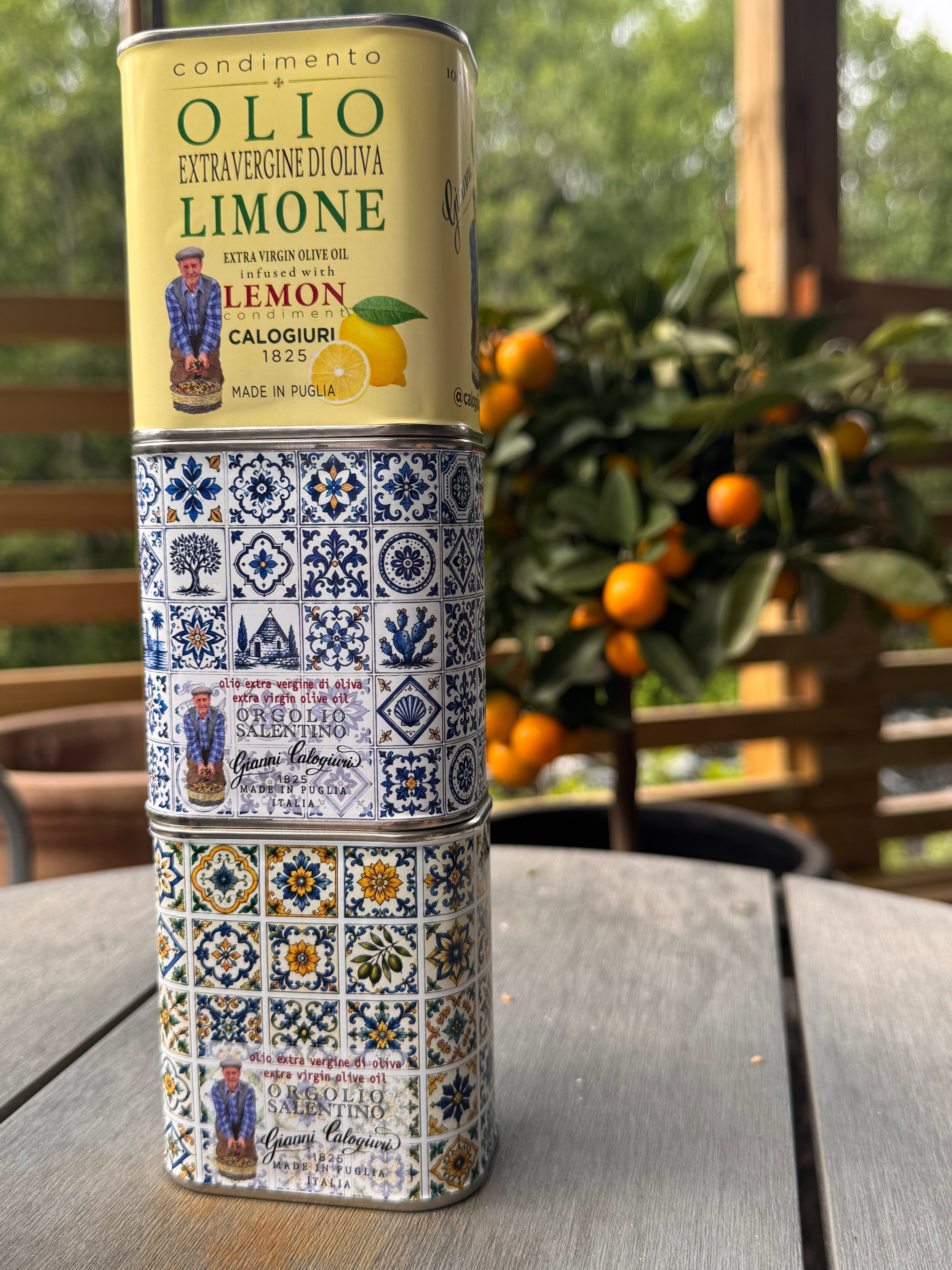 Extra Virgin Olivenolje med Sitron – Puglia, Italia