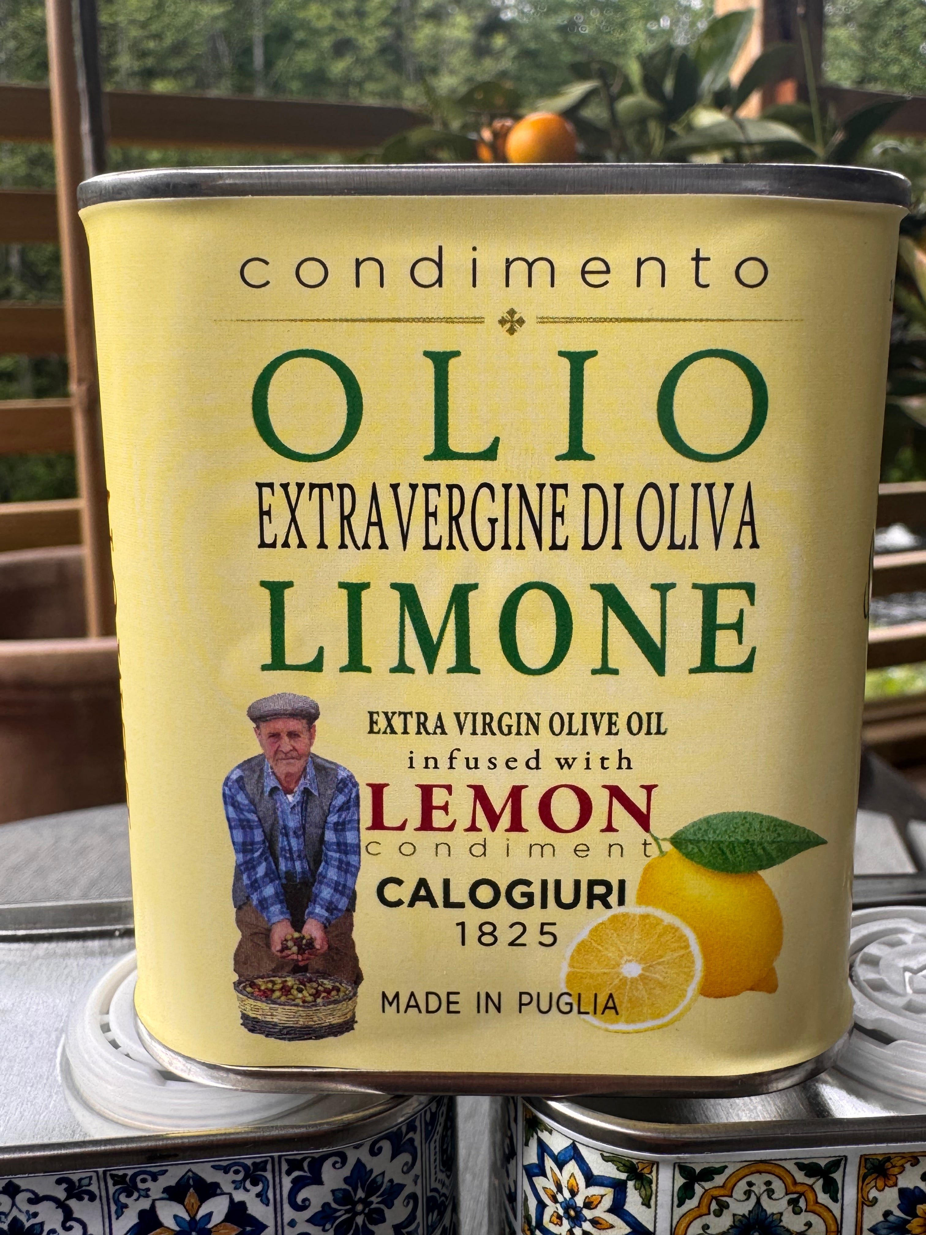Extra Virgin Olivenolje med Sitron – Puglia, Italia