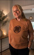 HÉST Logo T-shirt – Brown