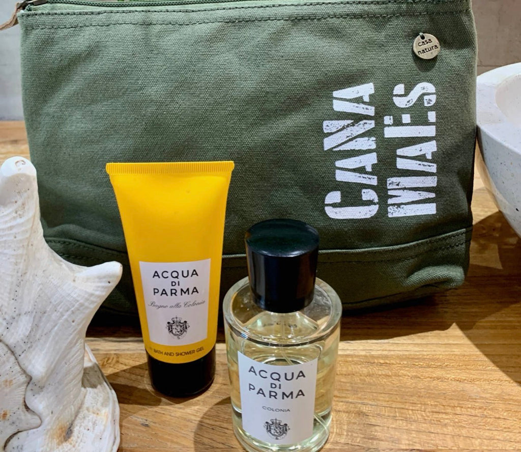 Casa Natura Laurent LA07 – Stor toalettveske i ash grey. Sendes fra Spania 24. juli