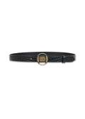Explore Belt – Sort skinnbelte
