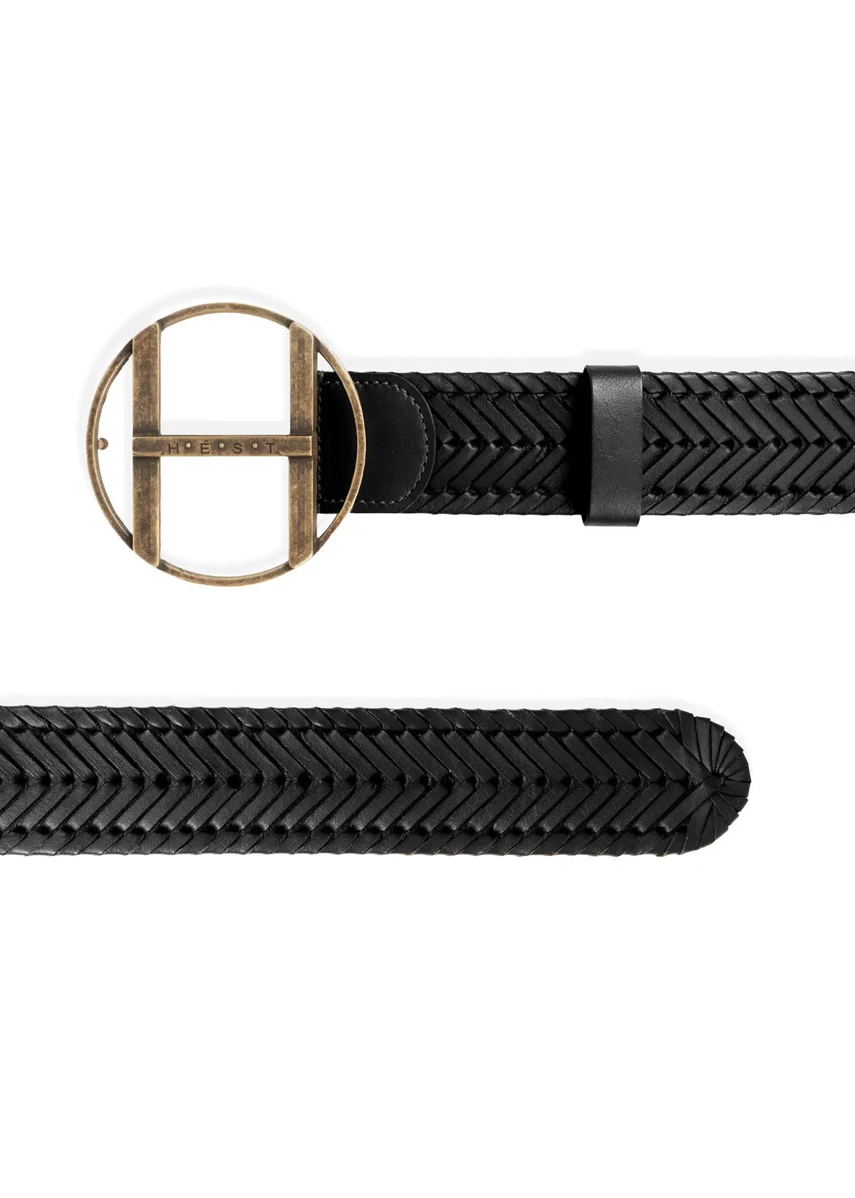 Voyage Belt – flettet skinnbelte