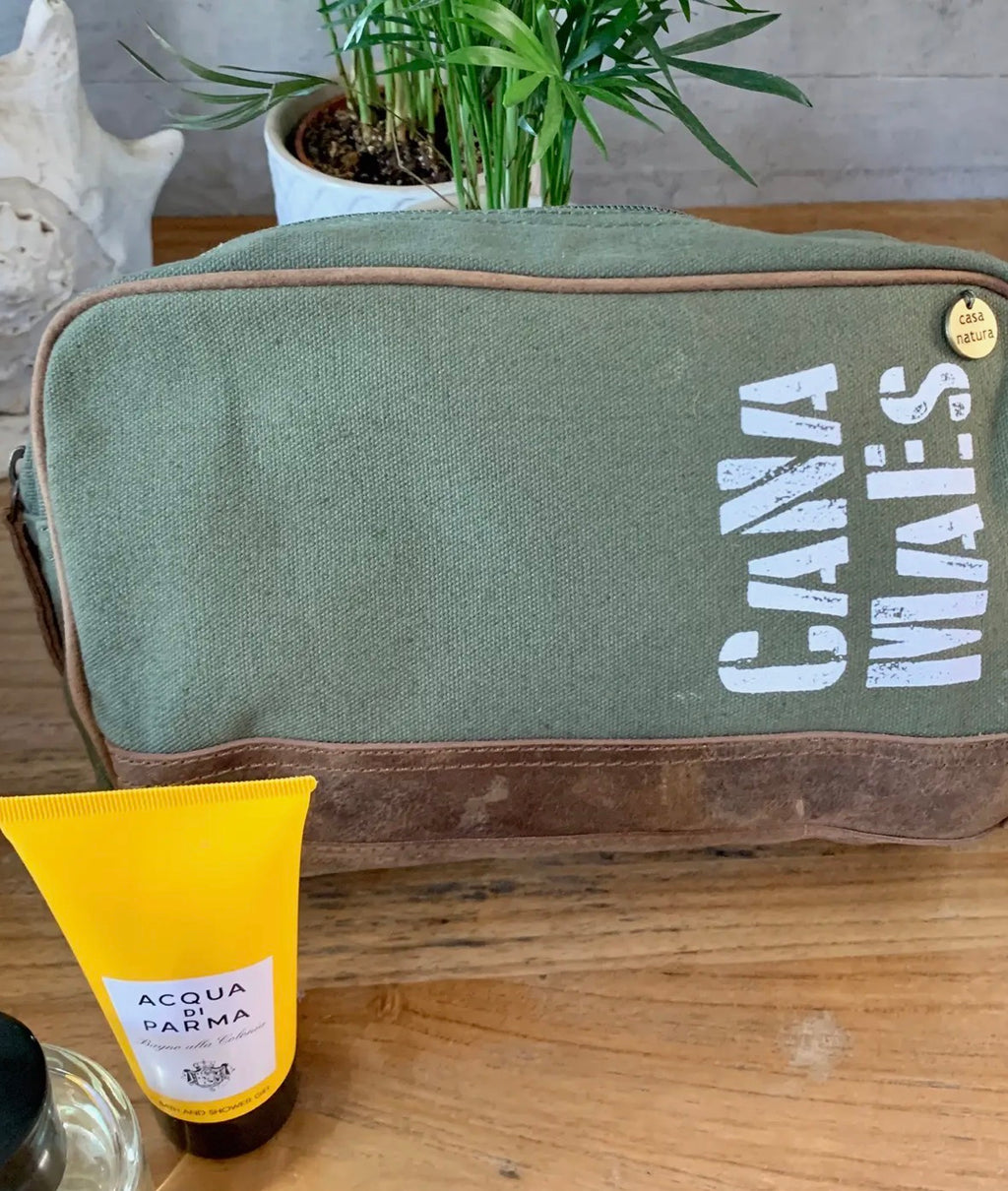 Casa Natura Grover GR06 – Stor toalettveske med skinnbase. Sendes fra Spania 24. juli