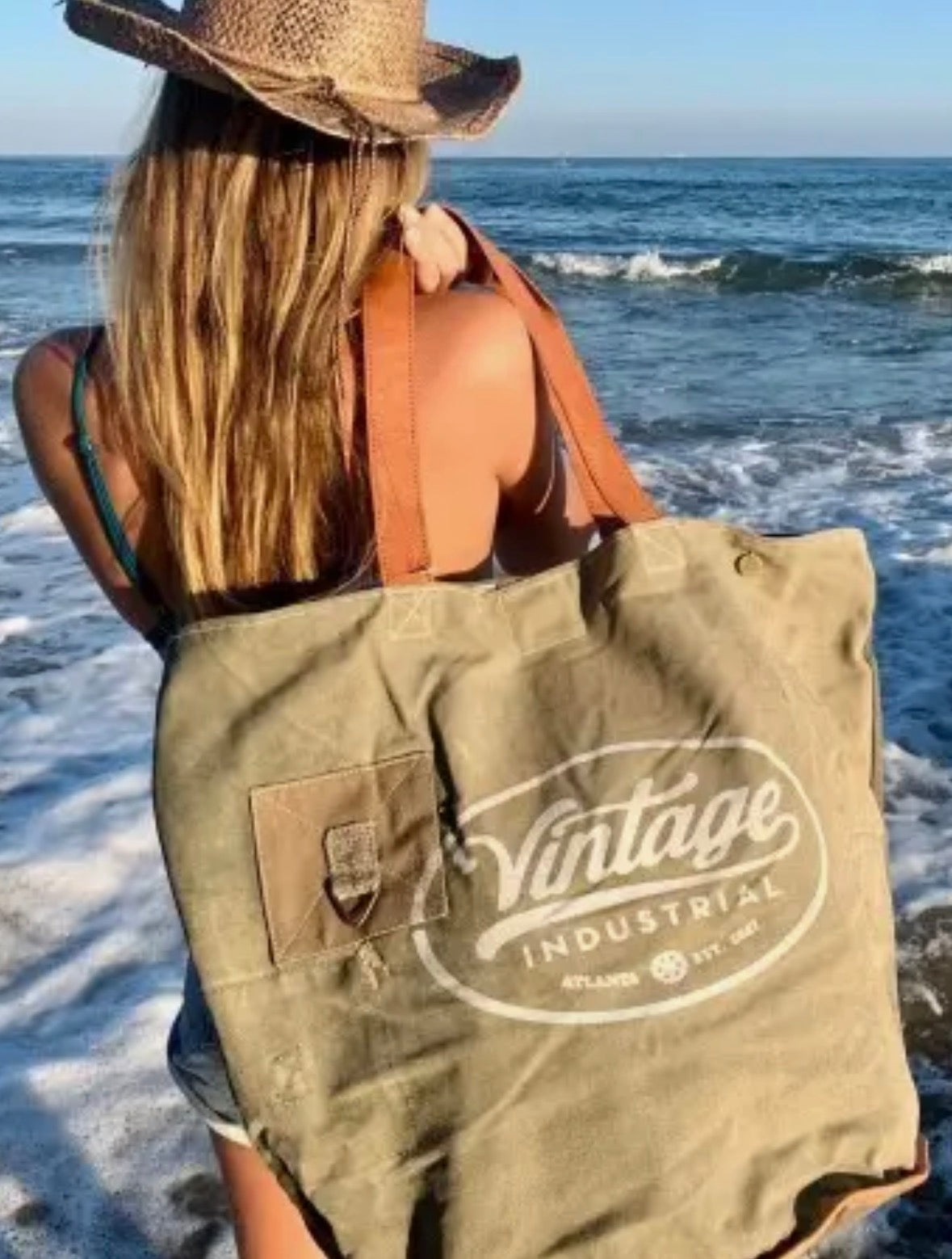 Classic Tote Canvas Bag – Retro RR17