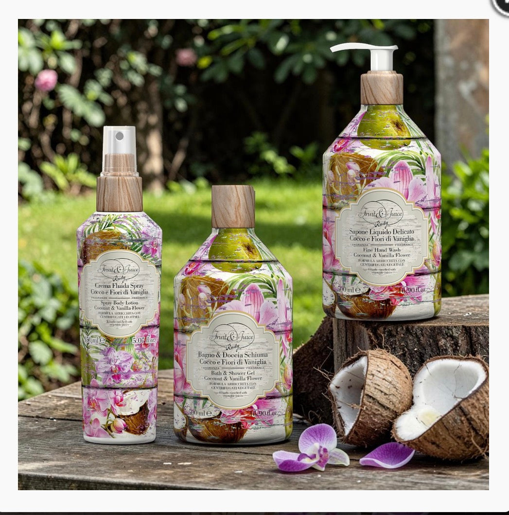 Rudy Profumi Bath & Shower Gel

Tropical Coconut & Vanilla 500 ml