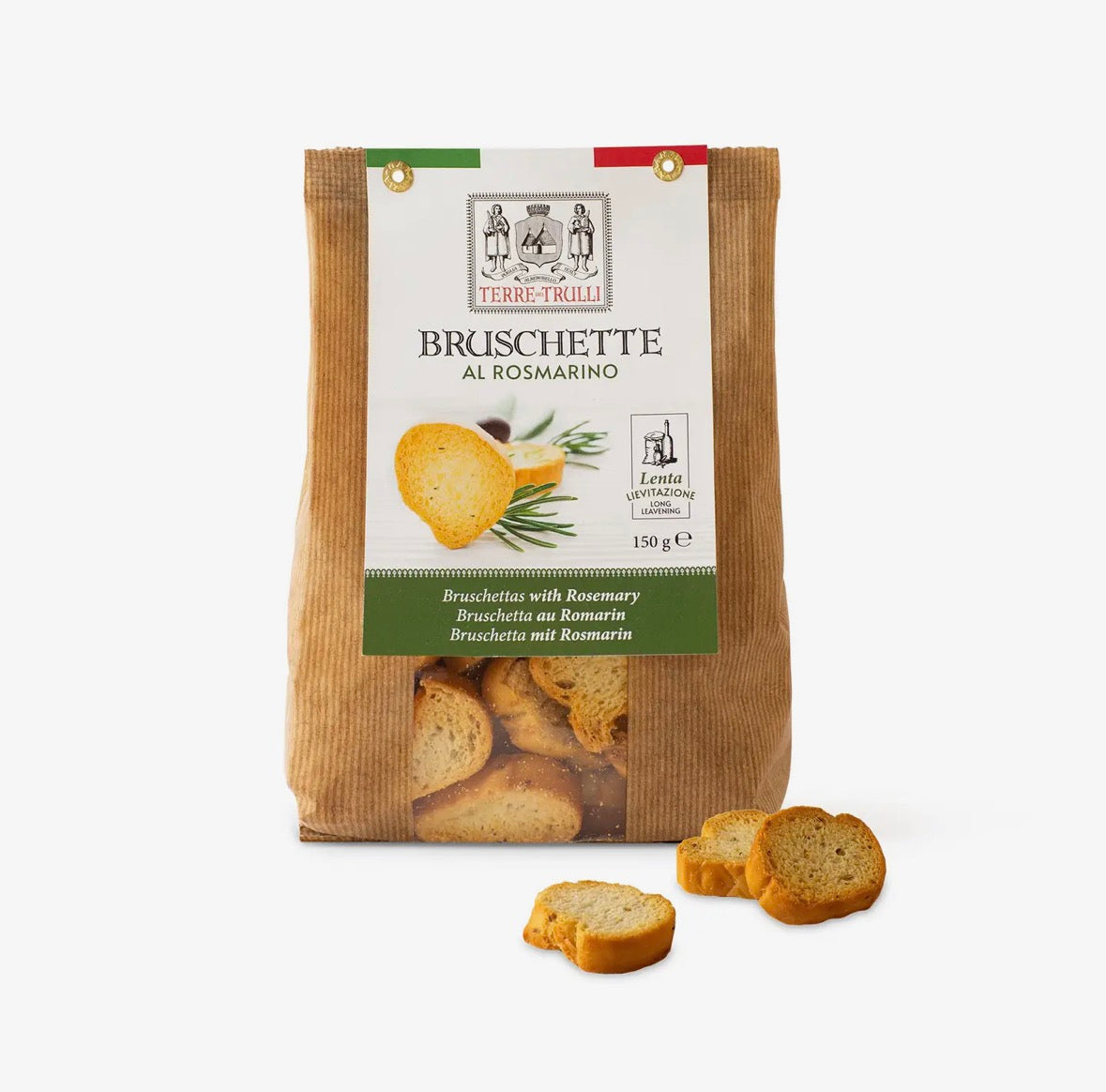 Bruschette al Rosmarino – Italienske bruschetta med rosmarin (150 g) Forventet inn til butikk 30 juni