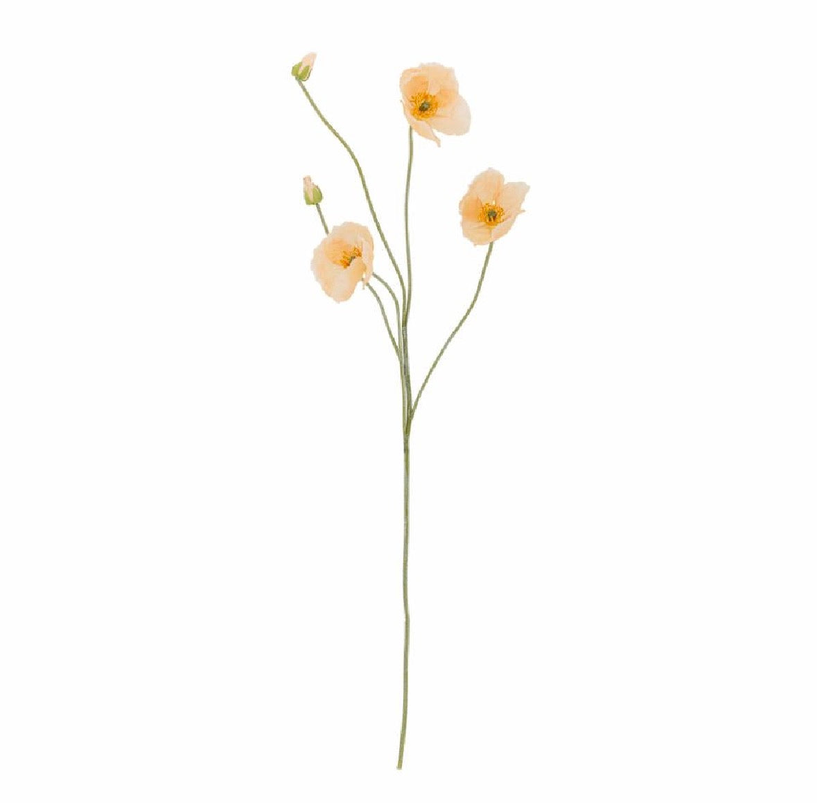Bloomingville Poppy kunstig valmue – natur