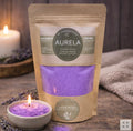 Aurelia stearinlyssand lavendel  - 3 veker følger med