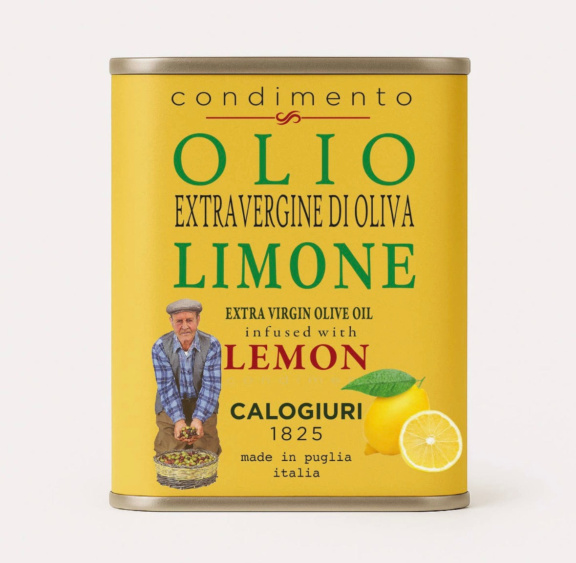 Extra Virgin Olivenolje med Sitron – Puglia, Italia
