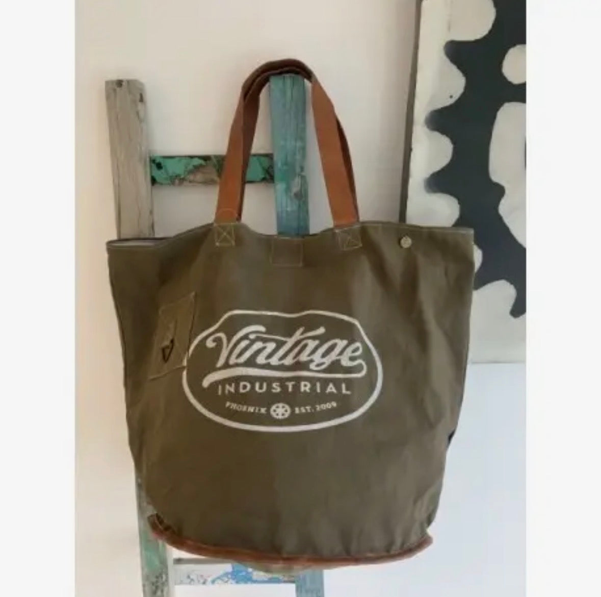 Classic Tote Canvas Bag – Retro RR17