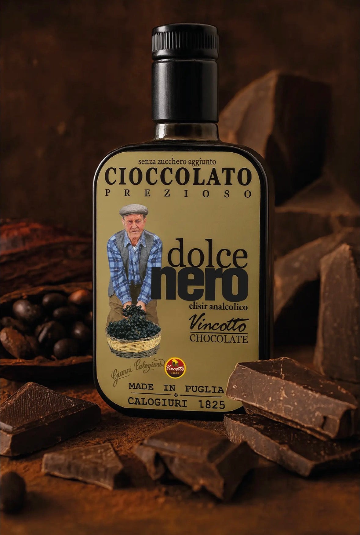 Dolcenero Chocolate – Vincotto & Mørk Sjokolade