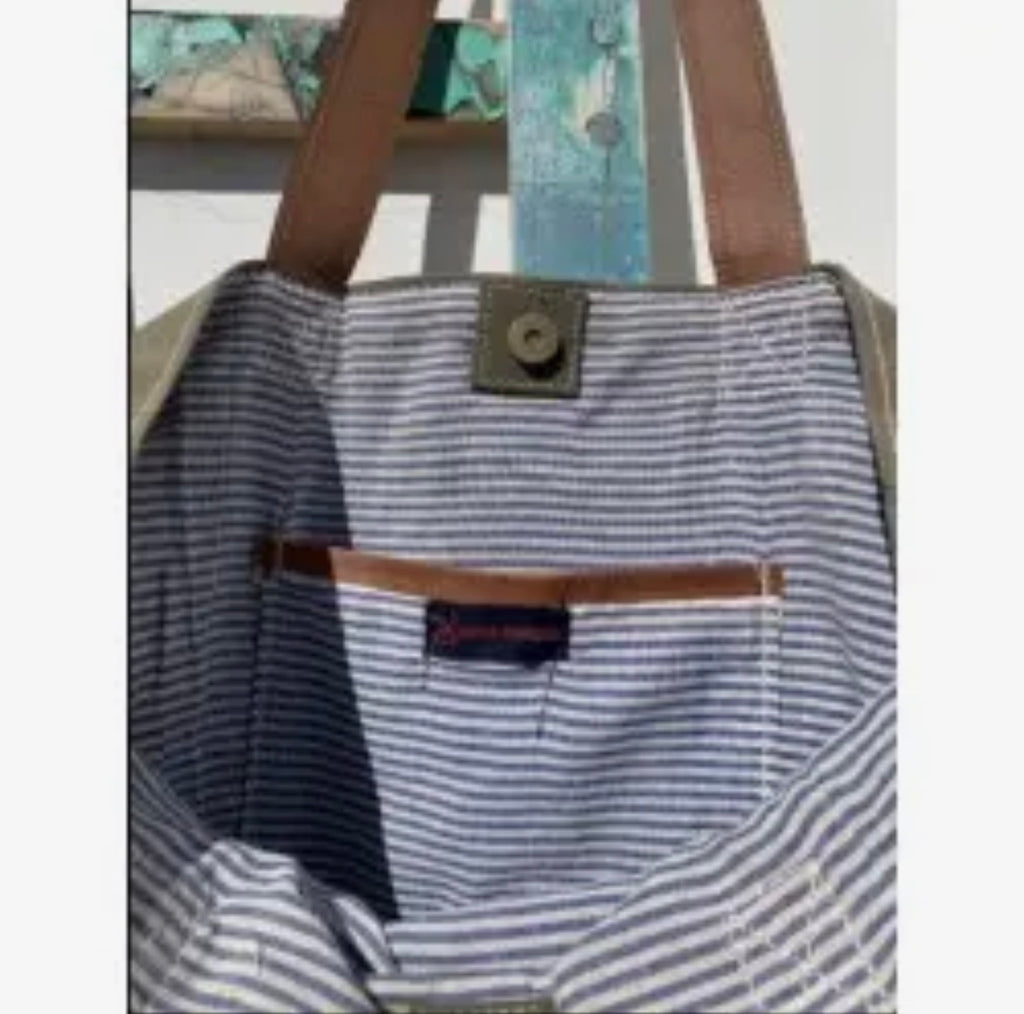 Classic Tote Canvas Bag – Retro RR3, sort skrift
