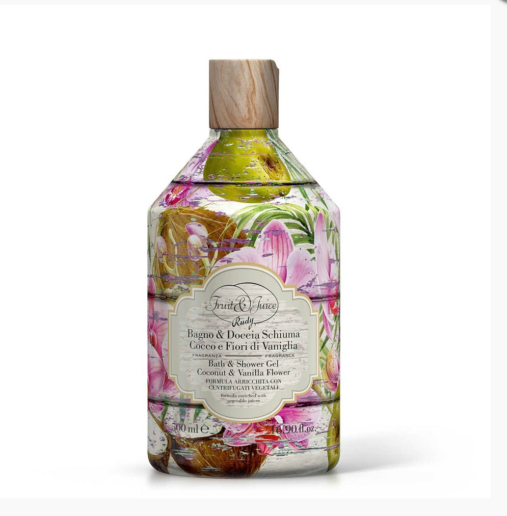 Rudy Profumi Bath & Shower Gel

Tropical Coconut & Vanilla 500 ml