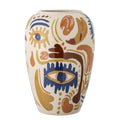 Horus vase i stentøy – stor dekorativ vase med kunstnerisk uttrykk fra Bloomingville.