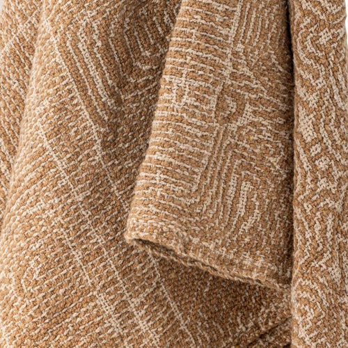 Bresso pledd – brun | Bloomingville