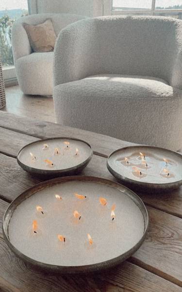 Sense Lightbowl L Antique Gold