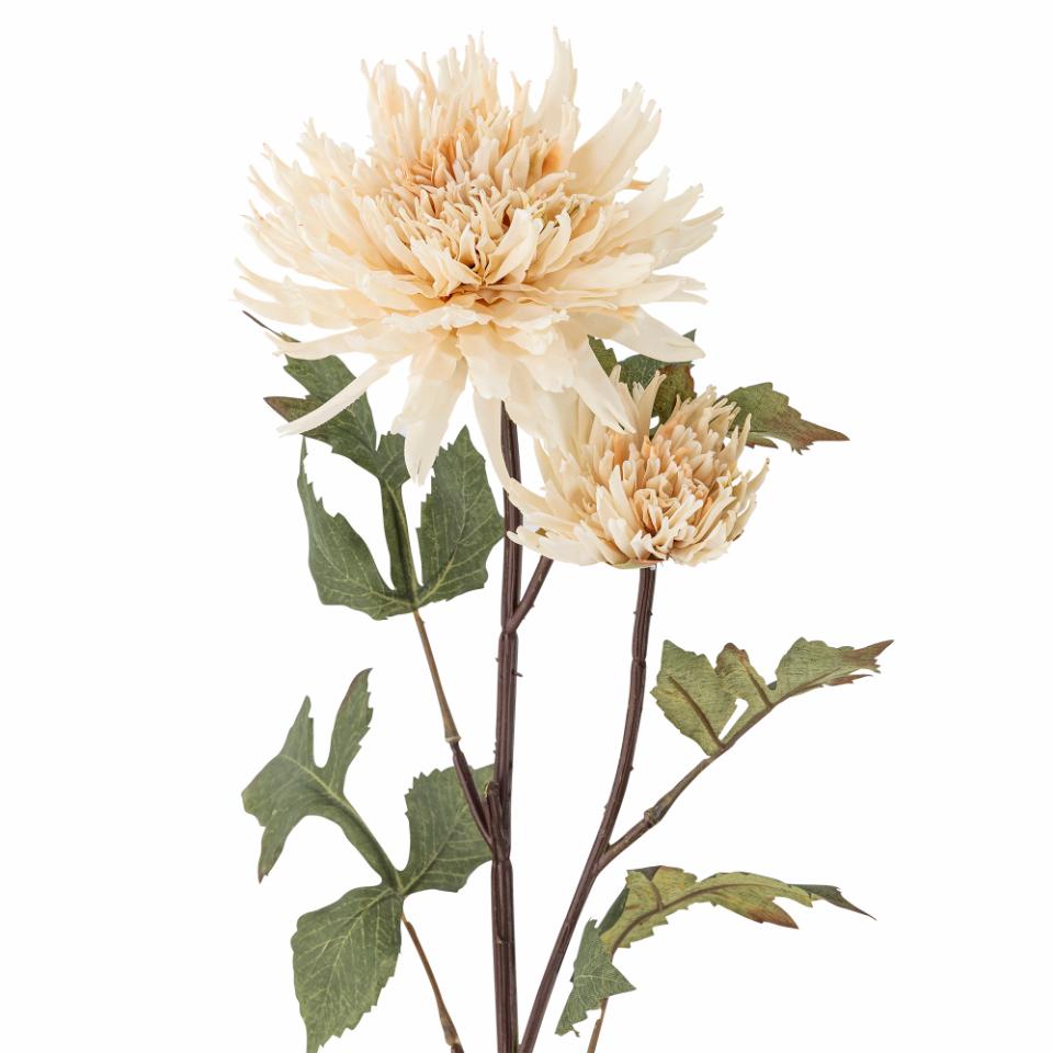 Krysantemum kunstig blomst – naturtro eleganse som varer år etter år