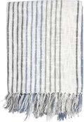 Divia pledd i bomull – lyseblått pledd 130 x 170 cm fra GreenGate