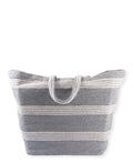 GreenGate XL Bag Grey – Stor og romslig veske i grå bomull
