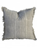 Putetrekk Stripe Black i bomull fra Mille Moi - 50x50