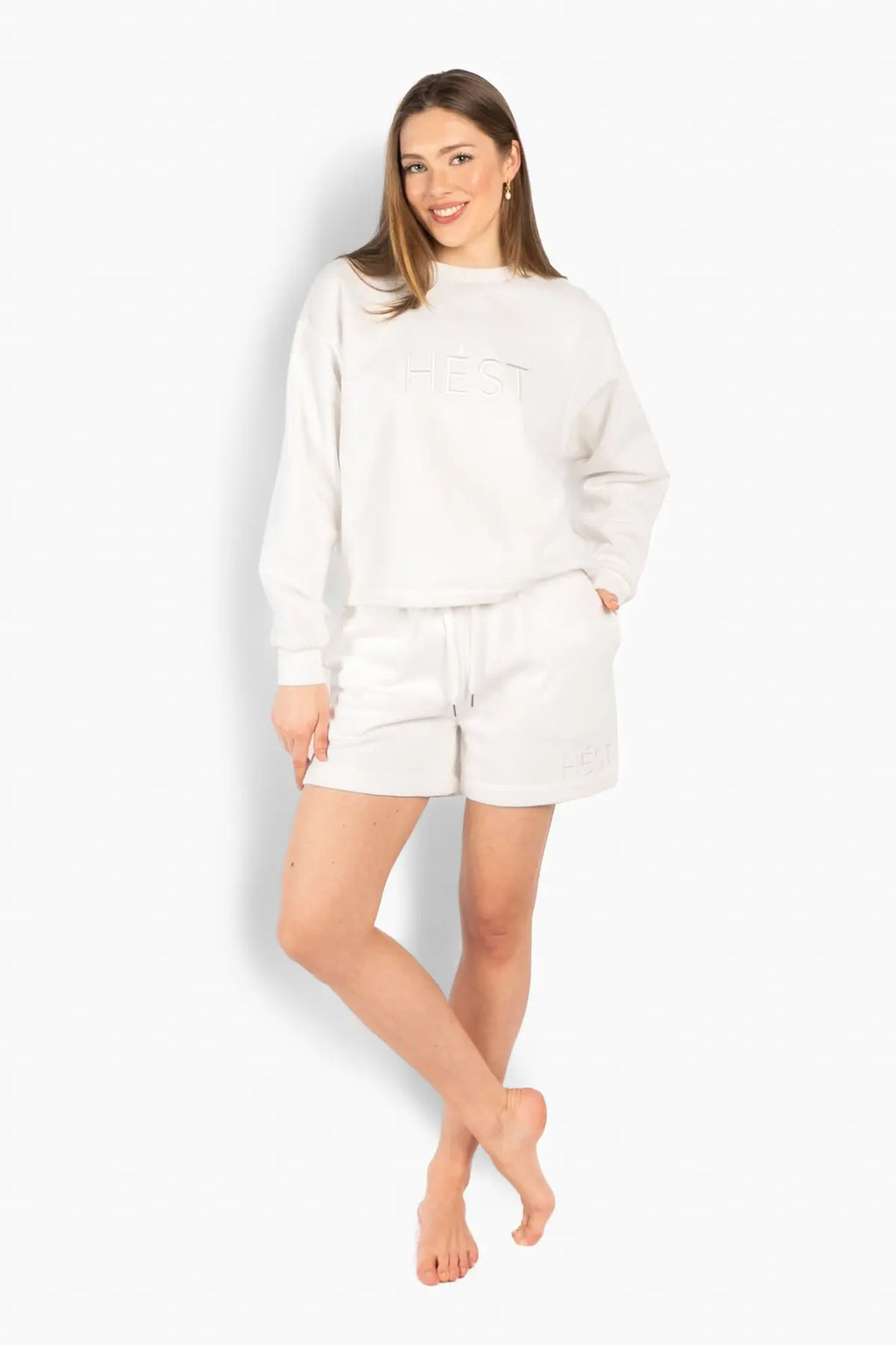Gabriela Sweatshirt, hvit