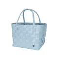 Paris Shopper – håndlaget shopperveske i resirkulert plast. Faded blue. Kan bestilles. Forventet inn, innen 5. juli.