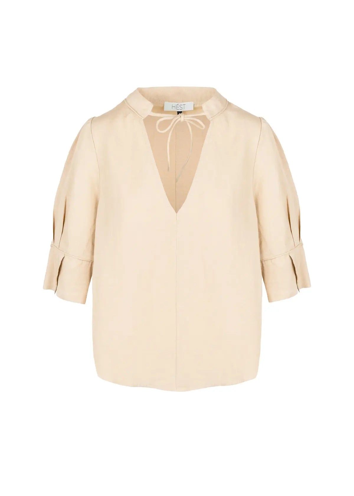 Tilly Bluse – luftig eleganse i naturlige materialer
