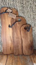 Teak serveringsfjøl – håndlaget