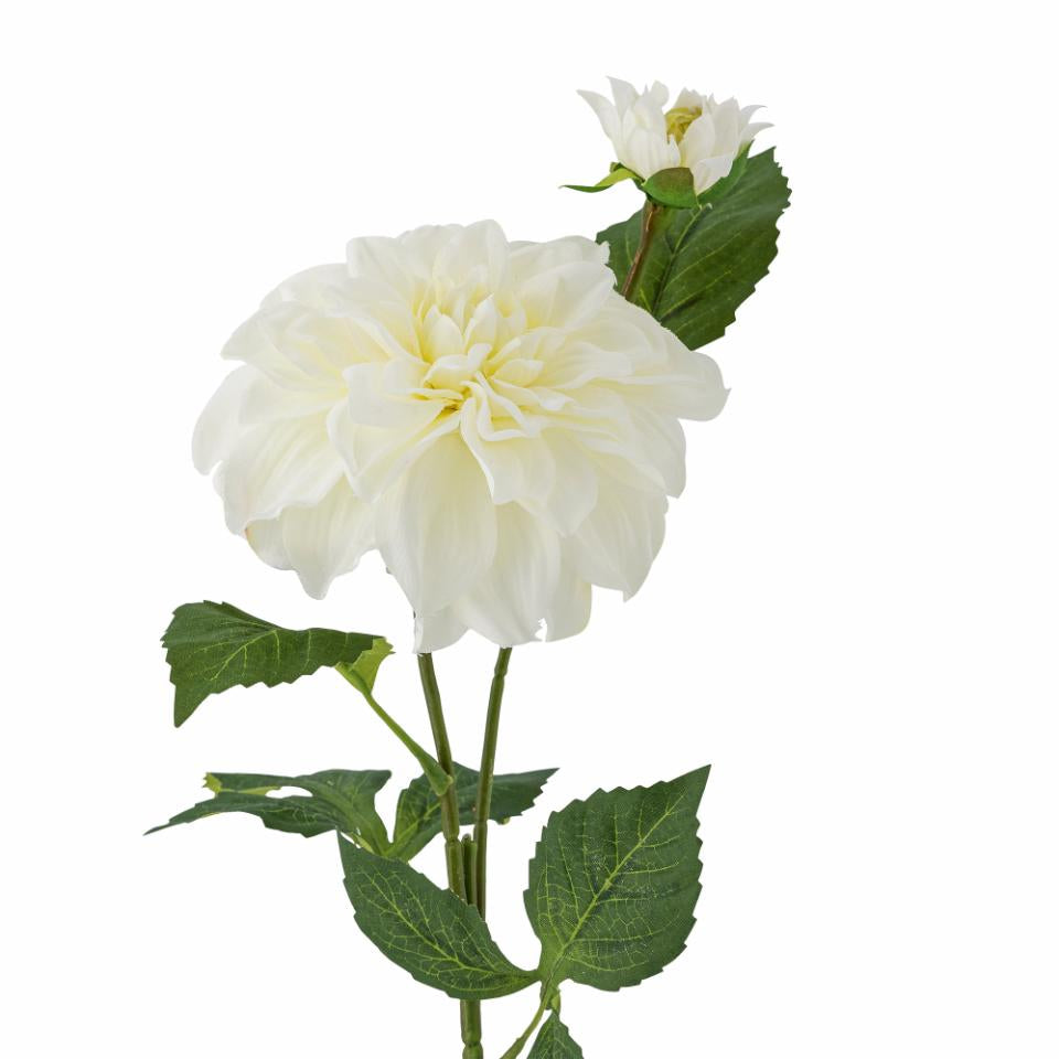 Bloomingville Dahlia kunstig blomst – hvit