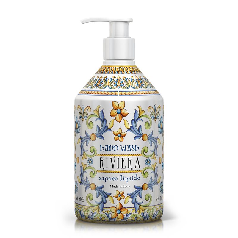 Flytende håndsåpe 500 ml - italiensk luksussåpe med Aloe Vera