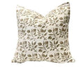 Putetrekk Taupe Mille i bomull fra Mille Moi - 60x60