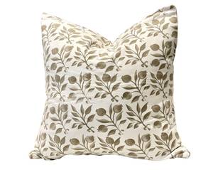Putetrekk Taupe Mille i bomull fra Mille Moi - 60x60
